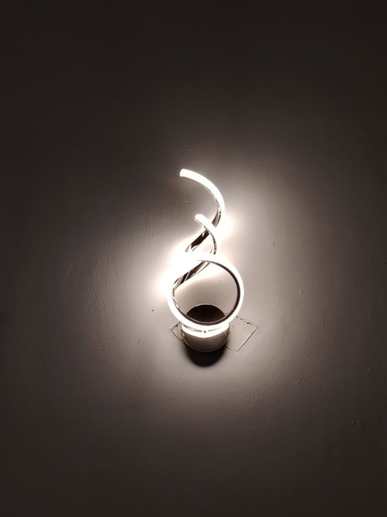 Spiral LED Wall Sconce